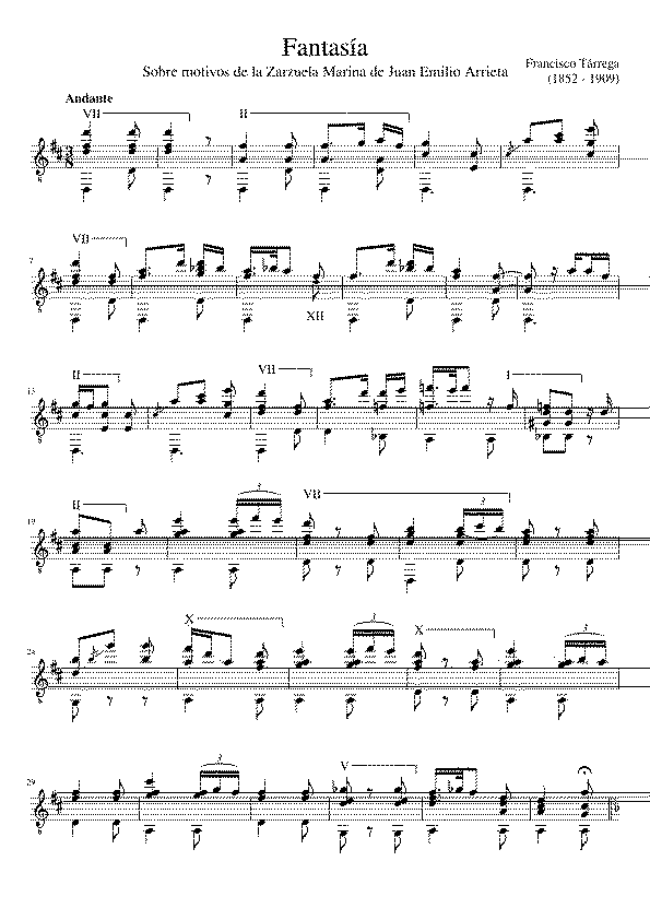 Partitura Marina Arrieta