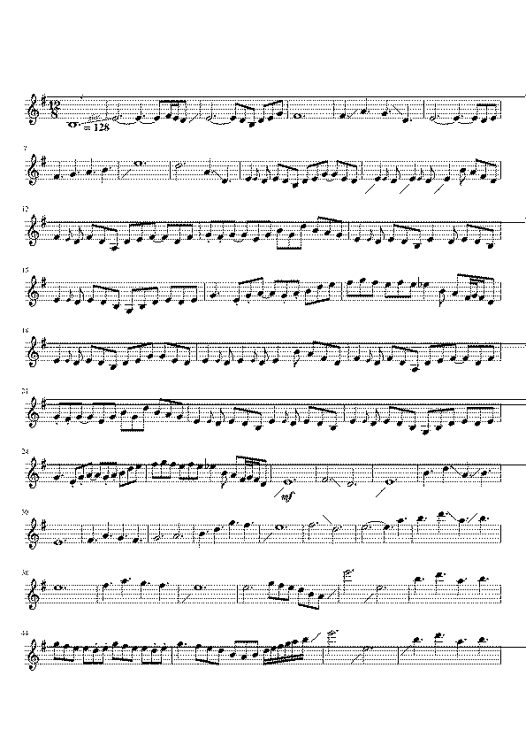 Partitura Master of Tides