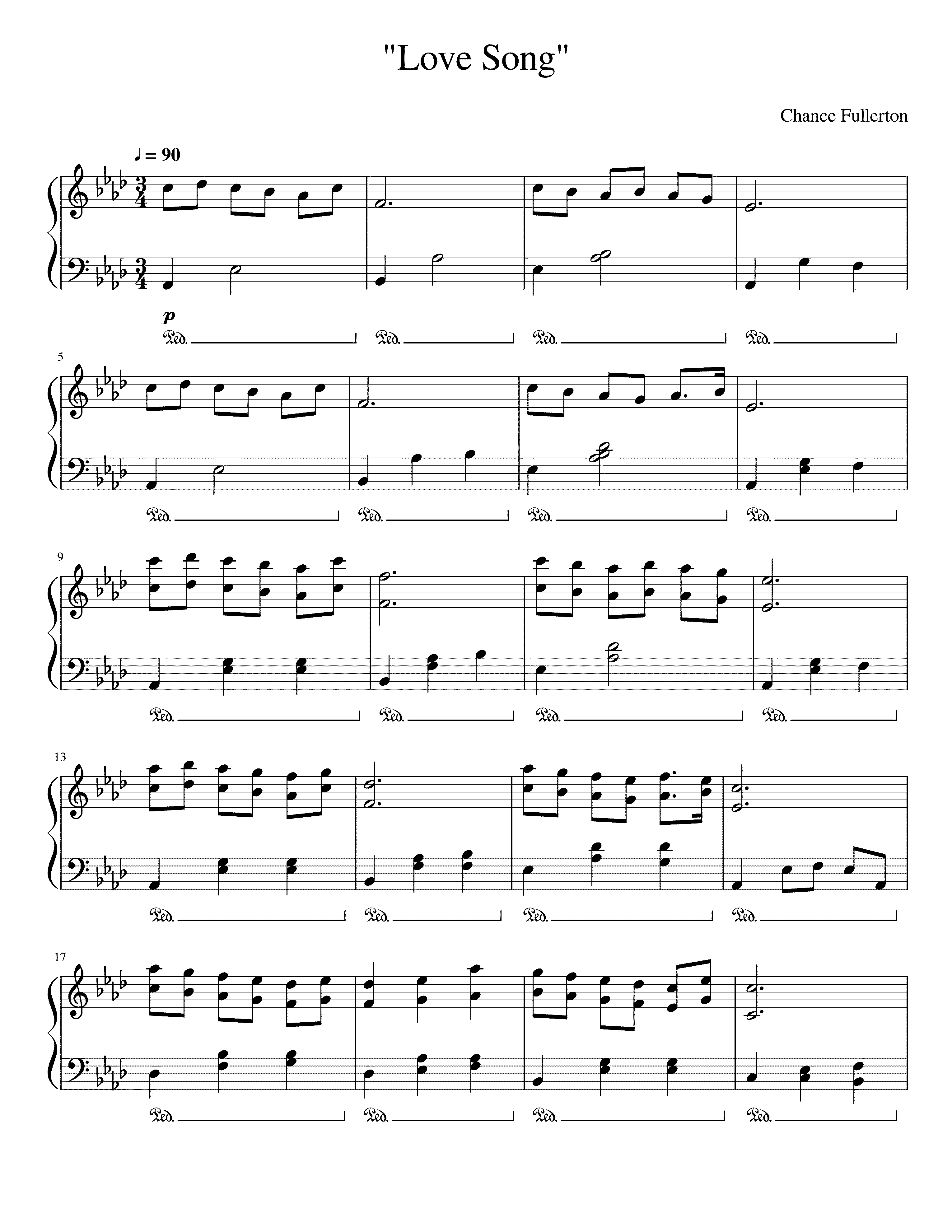 Partitura Mia And Sebastian