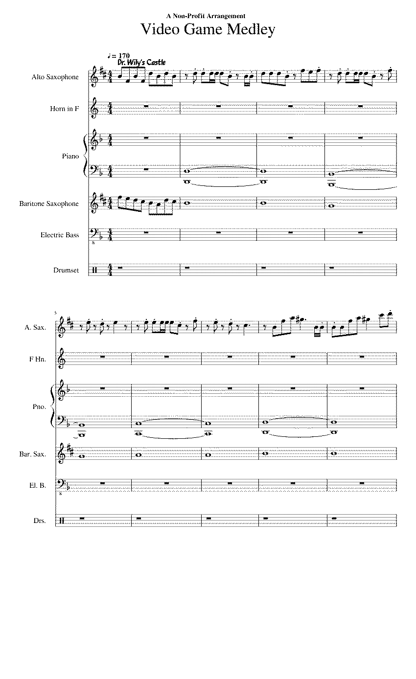 Partitura Moon Light Shadow