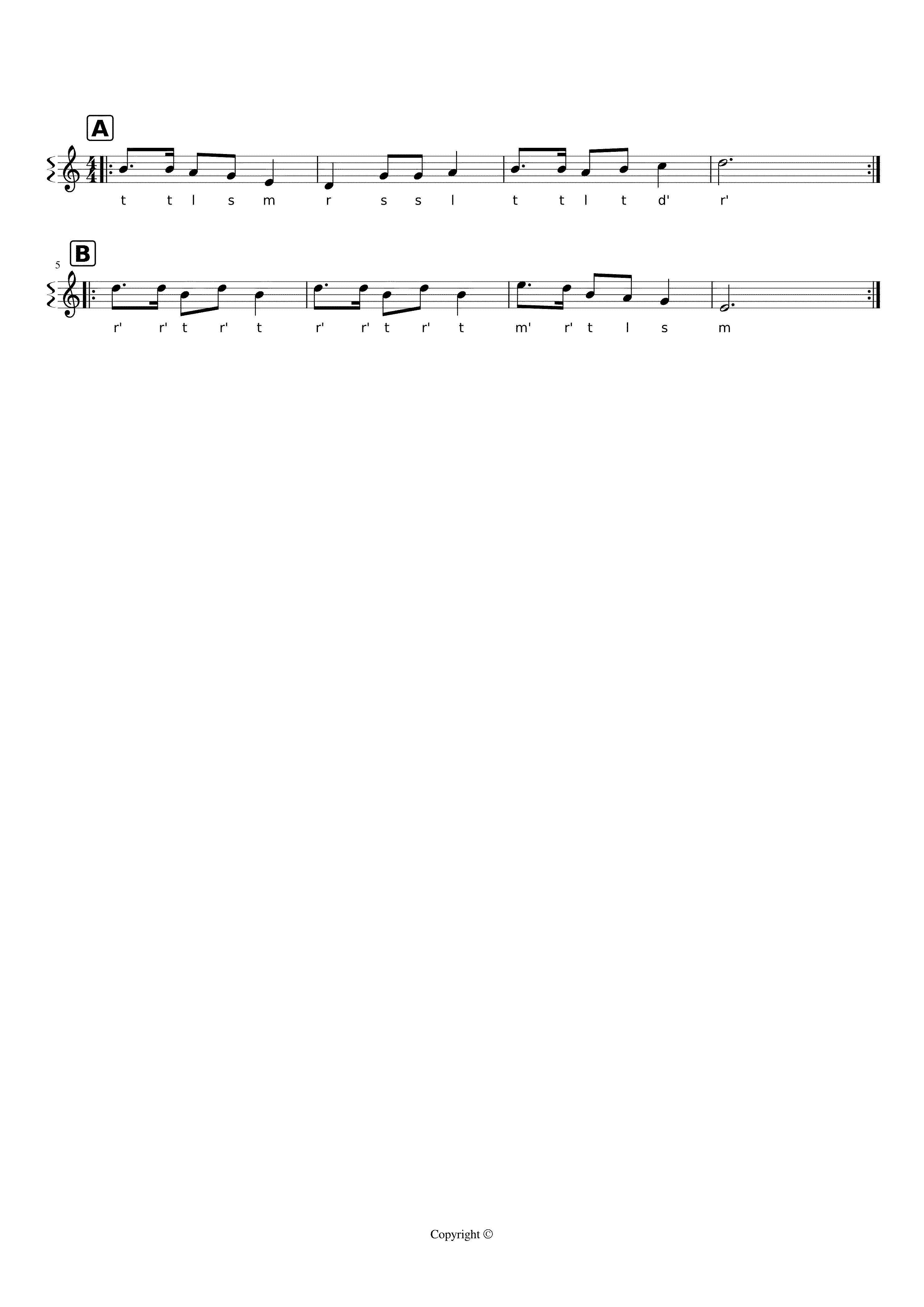 Partitura Moscardon