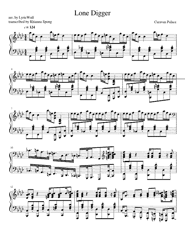 Partitura Move Your Body