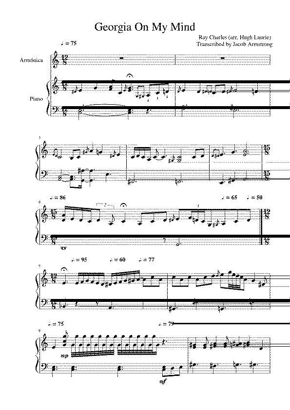 Partitura My House