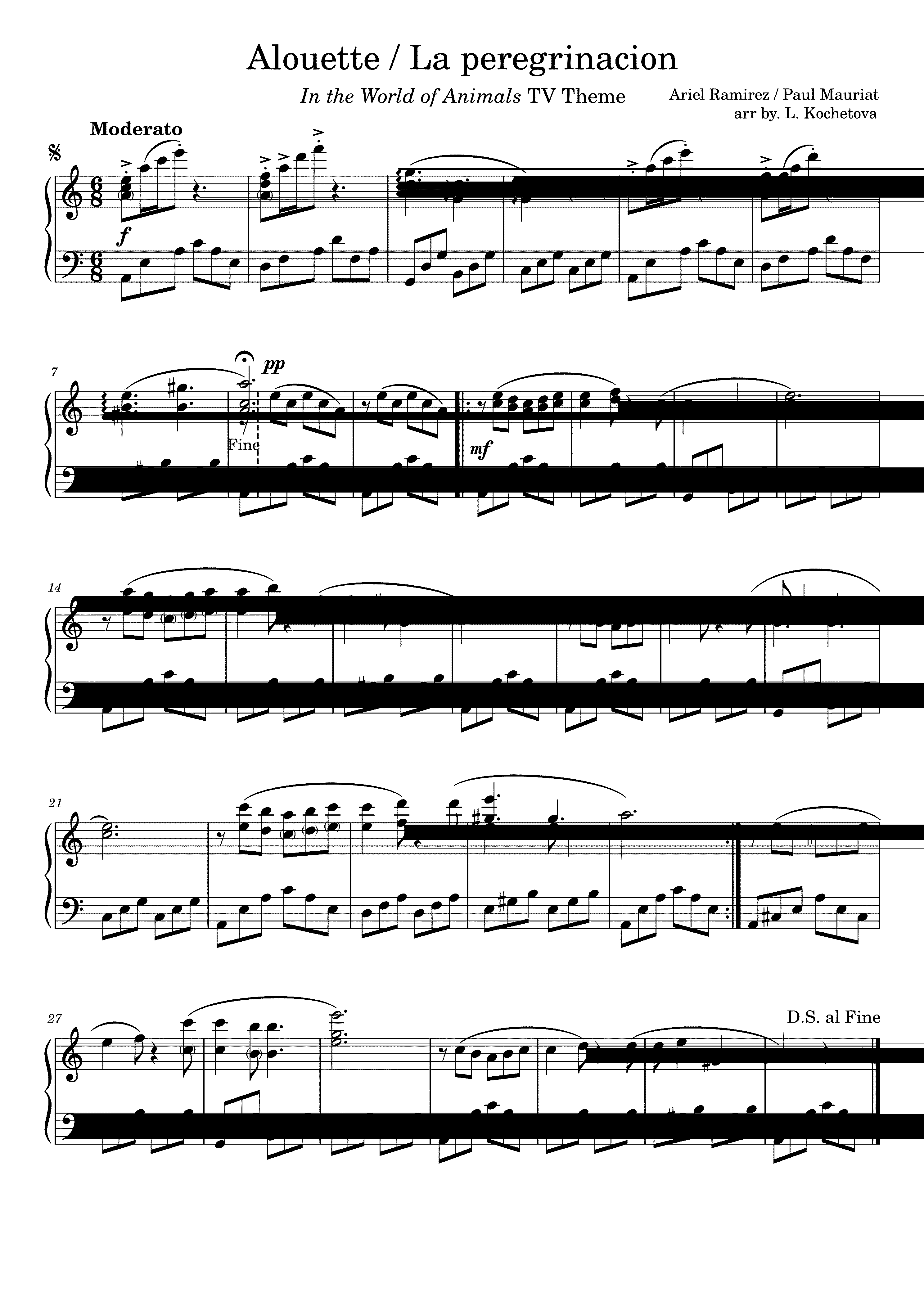 Partitura Navidad Nuestra Ariel Ramirez