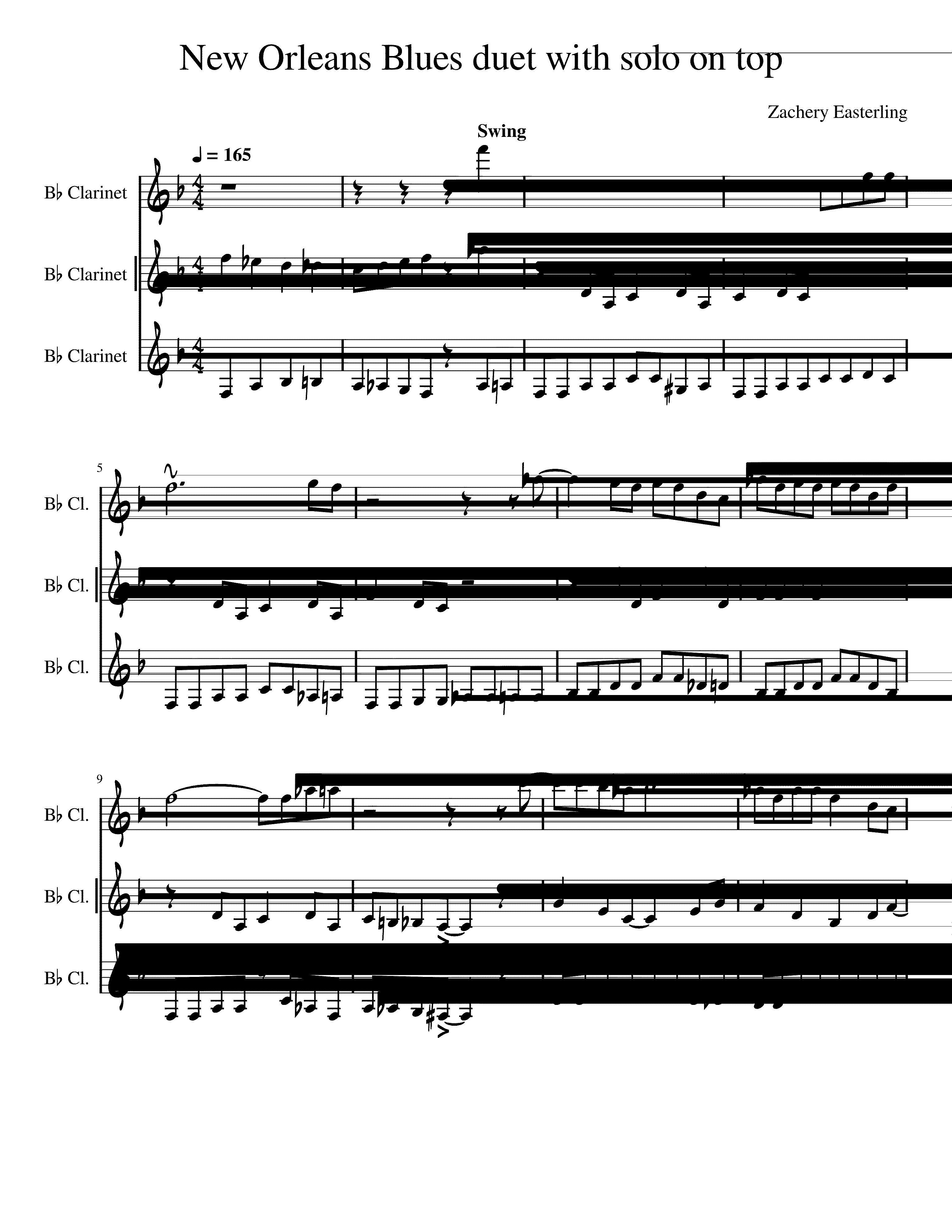 Partitura New Rules