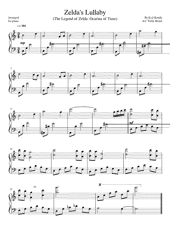 Partitura Ocarina