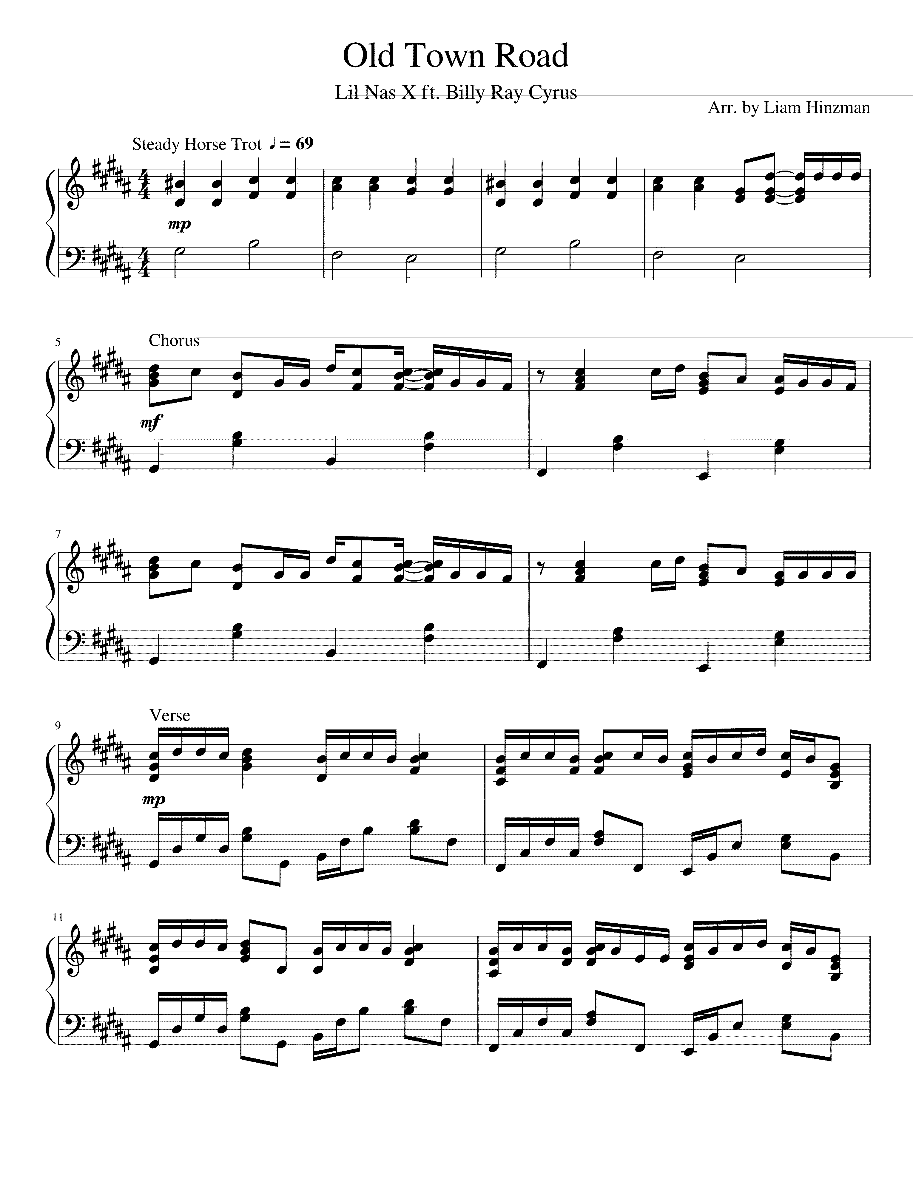 Partitura Old