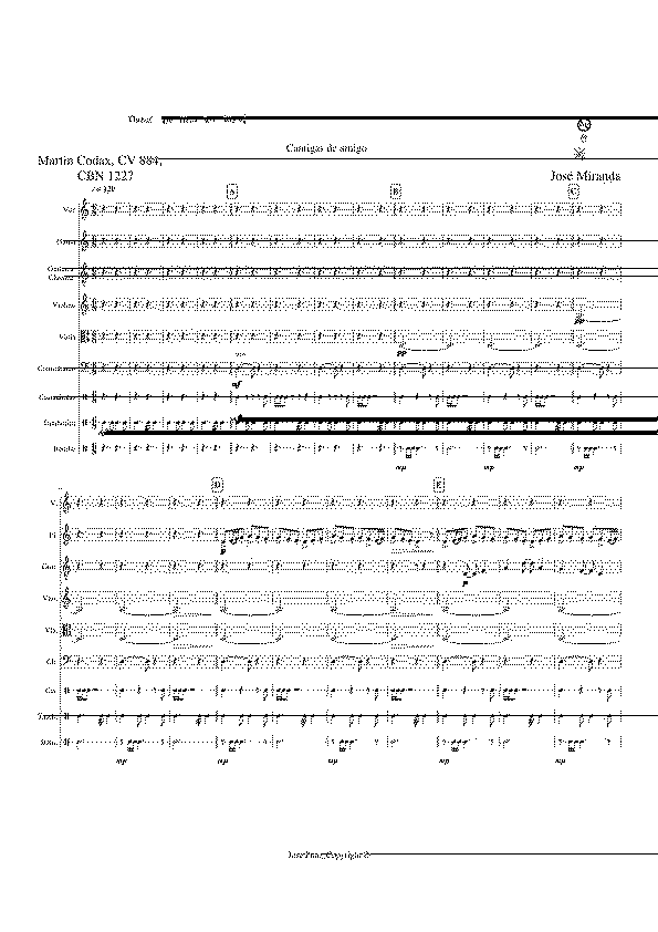 Partitura Ondas Do Mar de Vigo