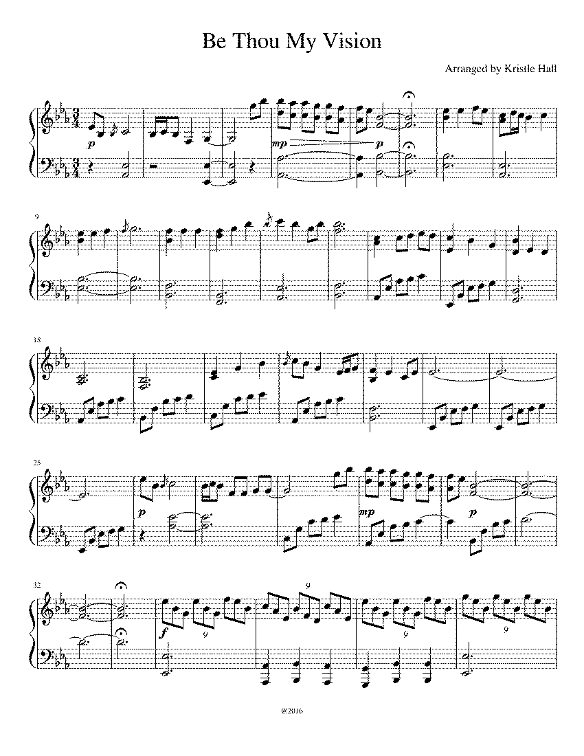 Partitura One Vision