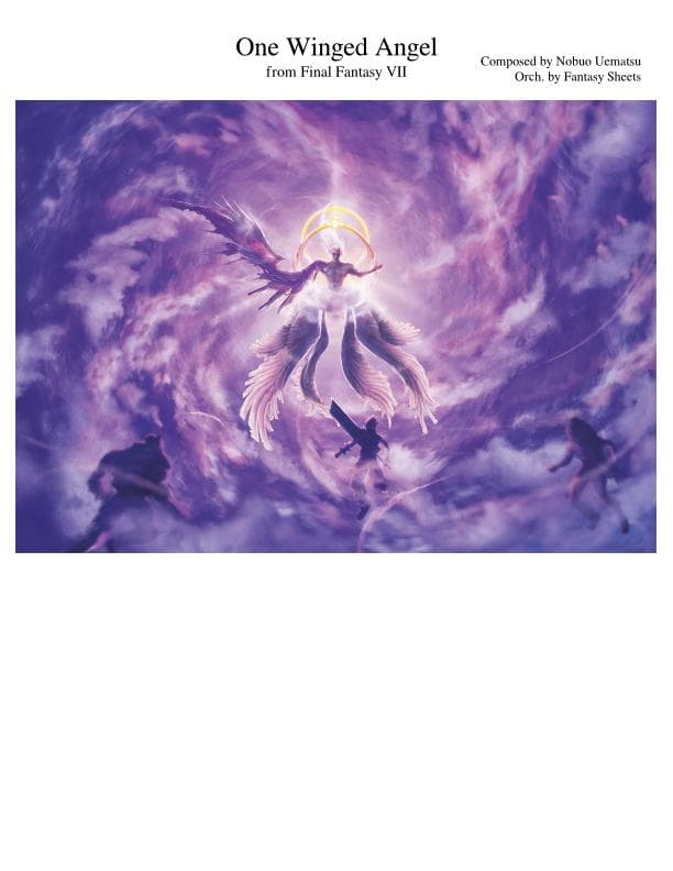 Partitura One Winged Angel