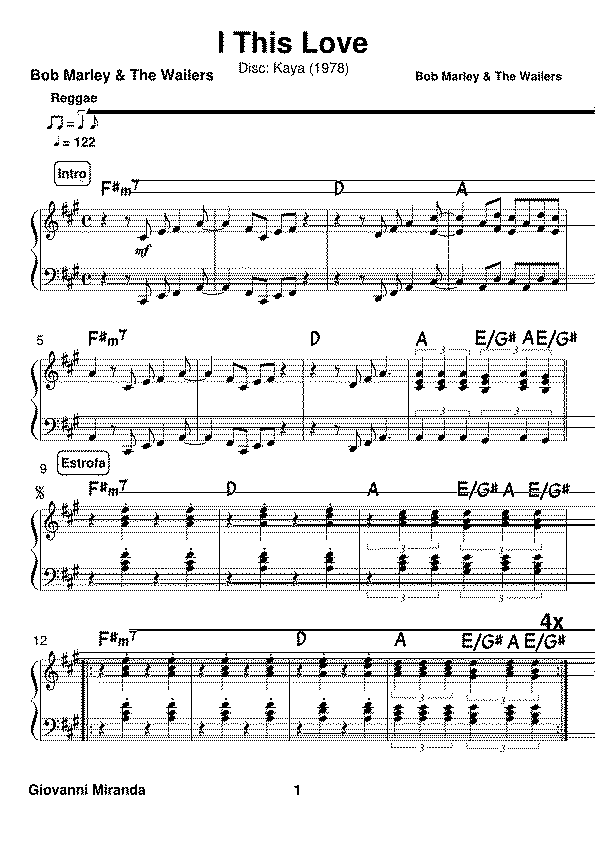 Partitura Paginas De