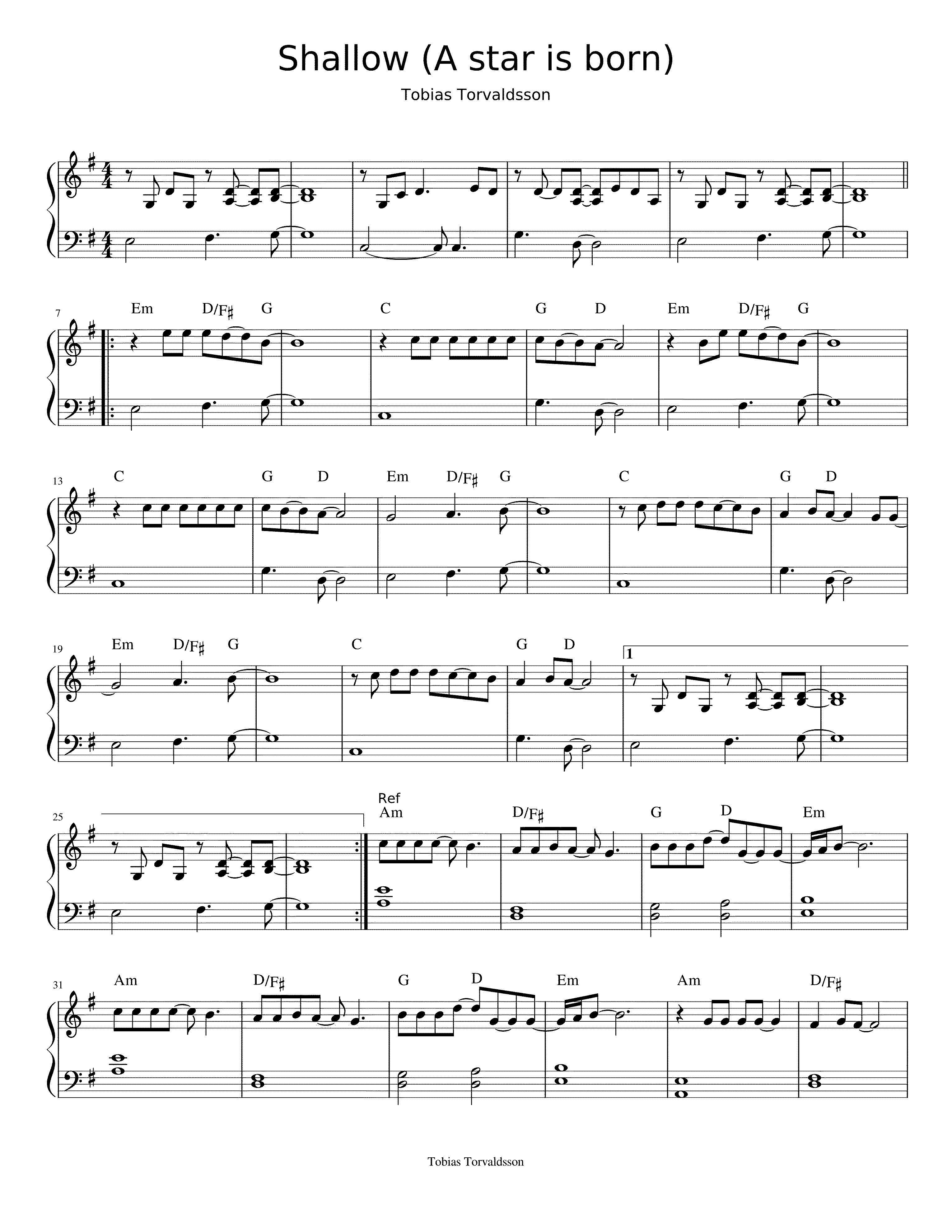 Partitura Para Vivir