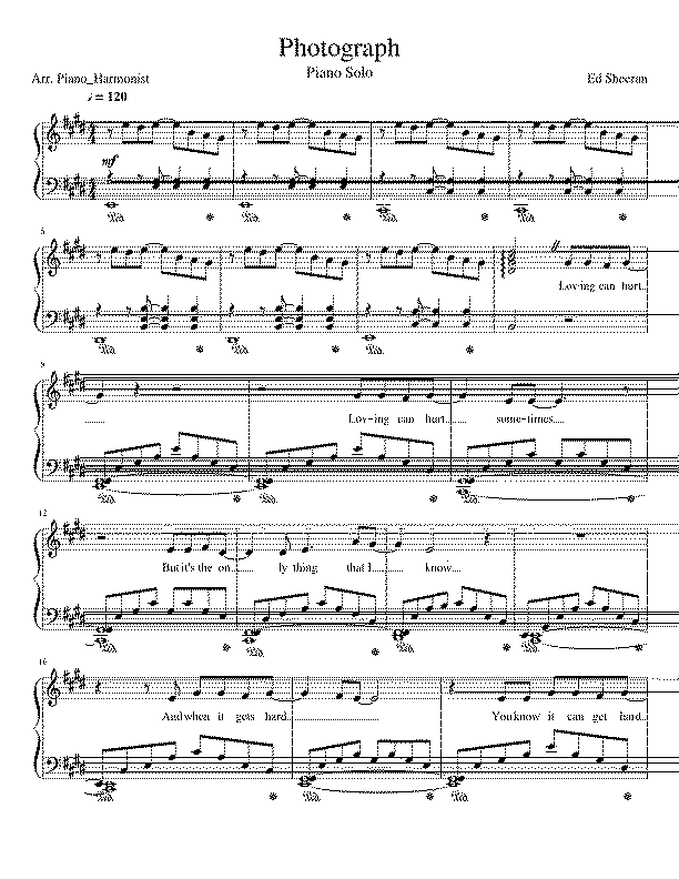Partitura Photograph