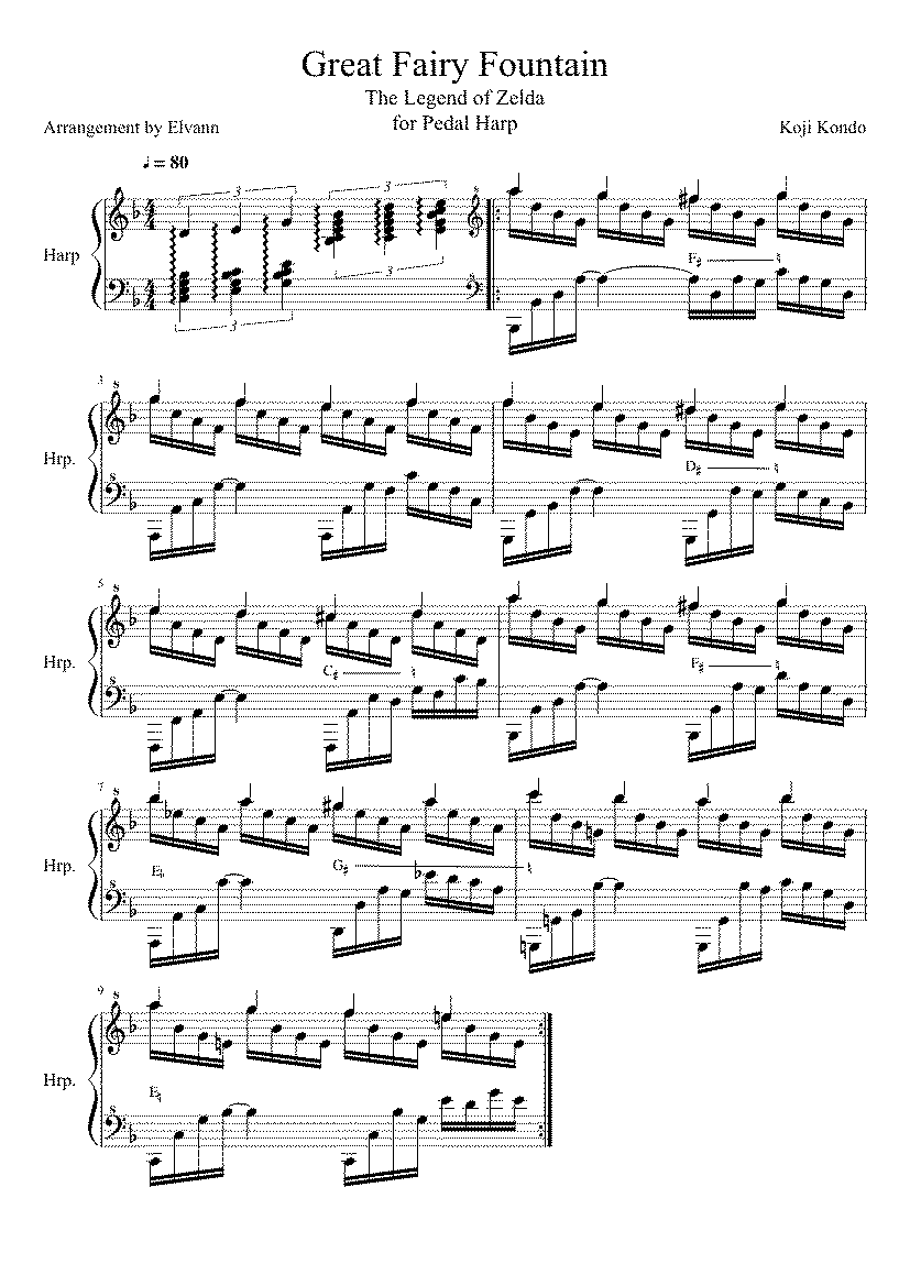 Partitura Picky Picky