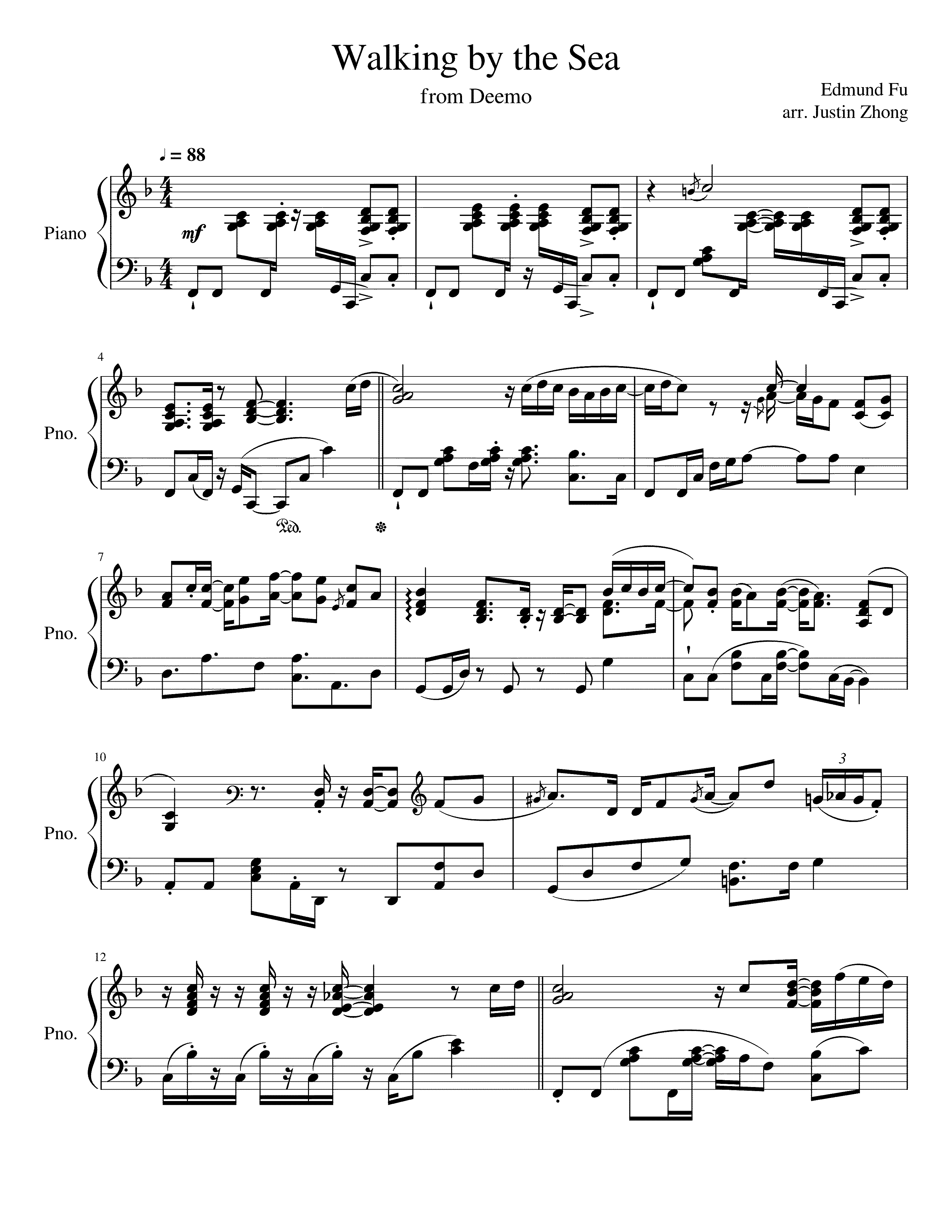 Partitura Piles
