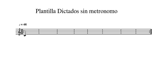 Partitura Plantillas