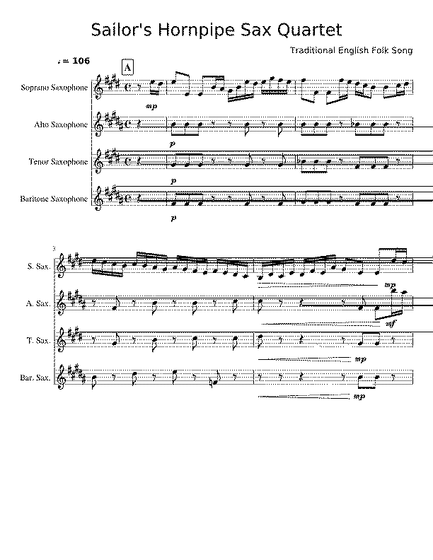 Partitura Popeye