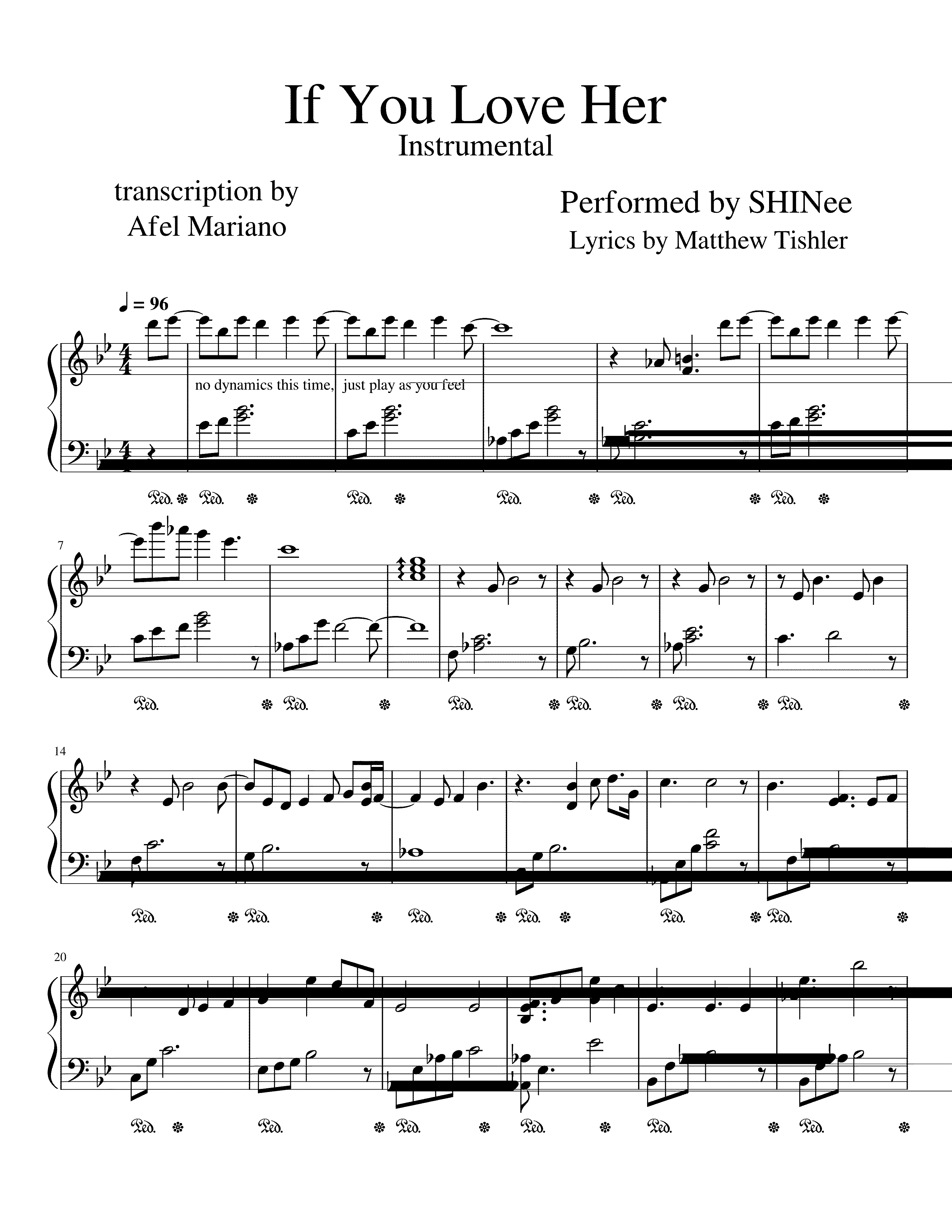 Partitura Popi