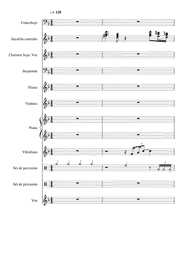 Partitura Que Llueva Que Llueva