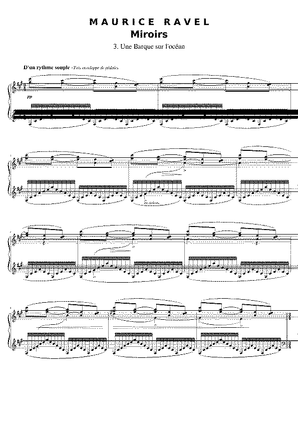 Partitura Ravel