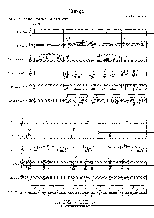 Partitura Revista