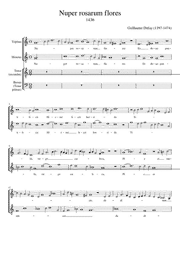 Partitura Santa Maria del Amen