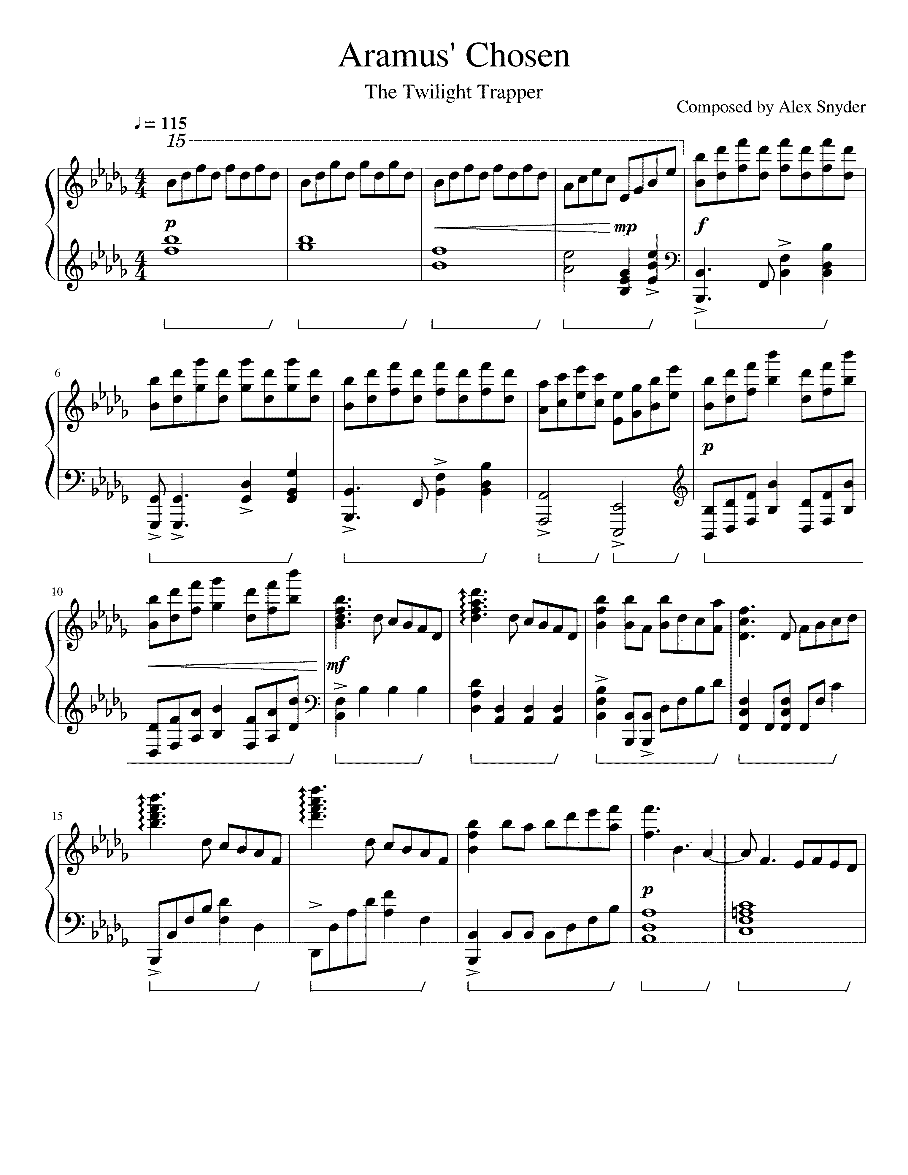 Partitura Seek And Destroy