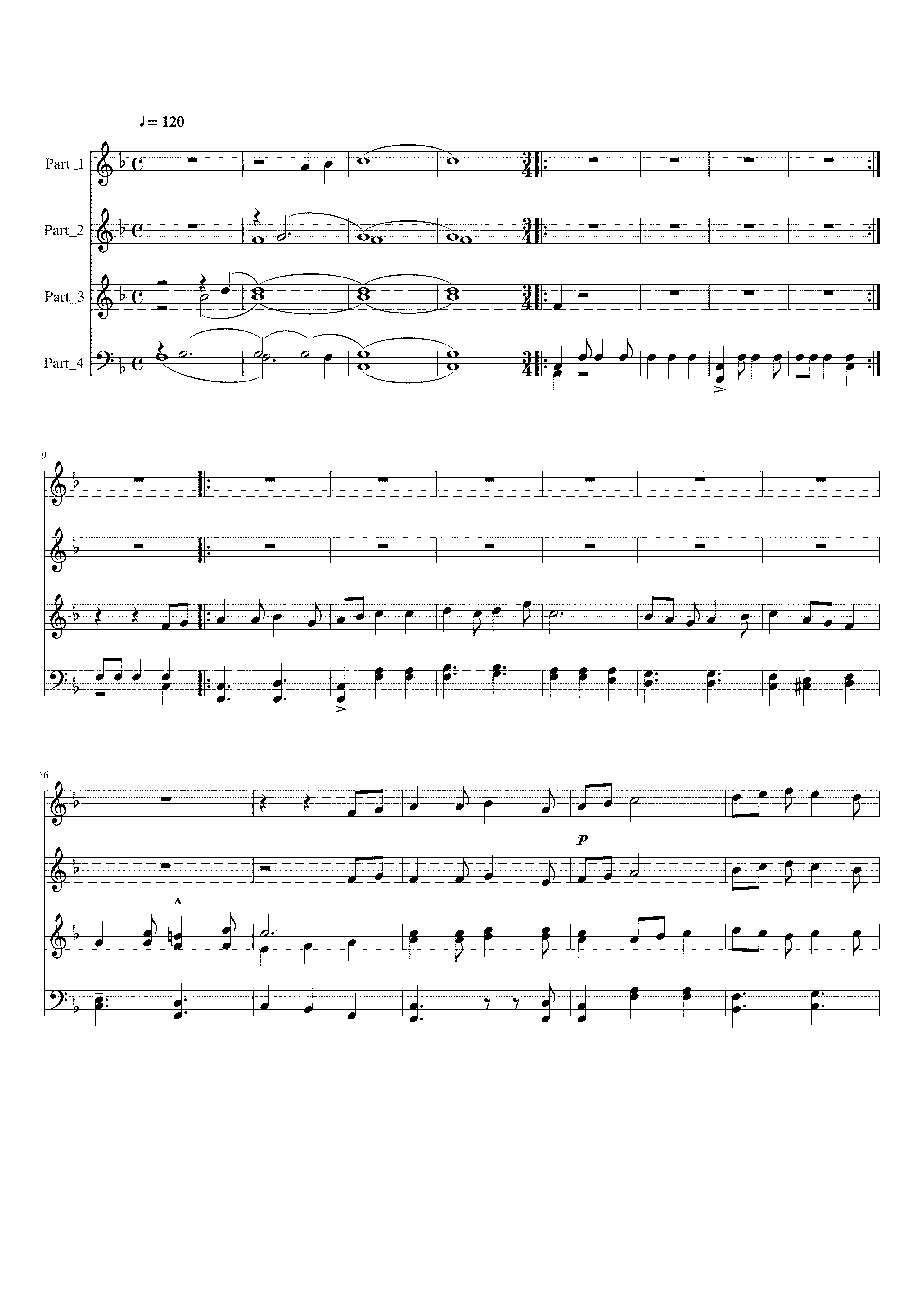 Partitura Segalariak