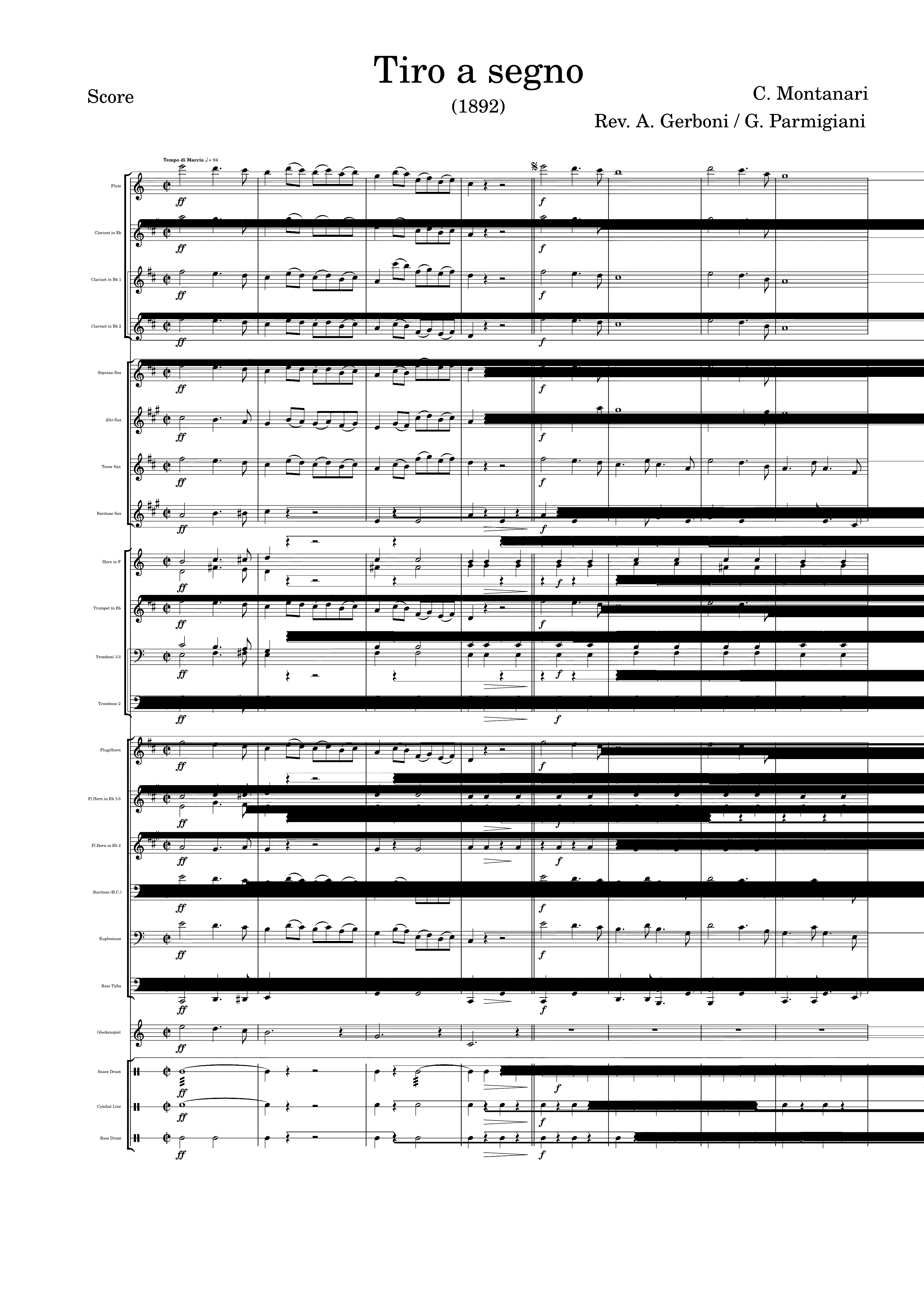 Partitura Segno