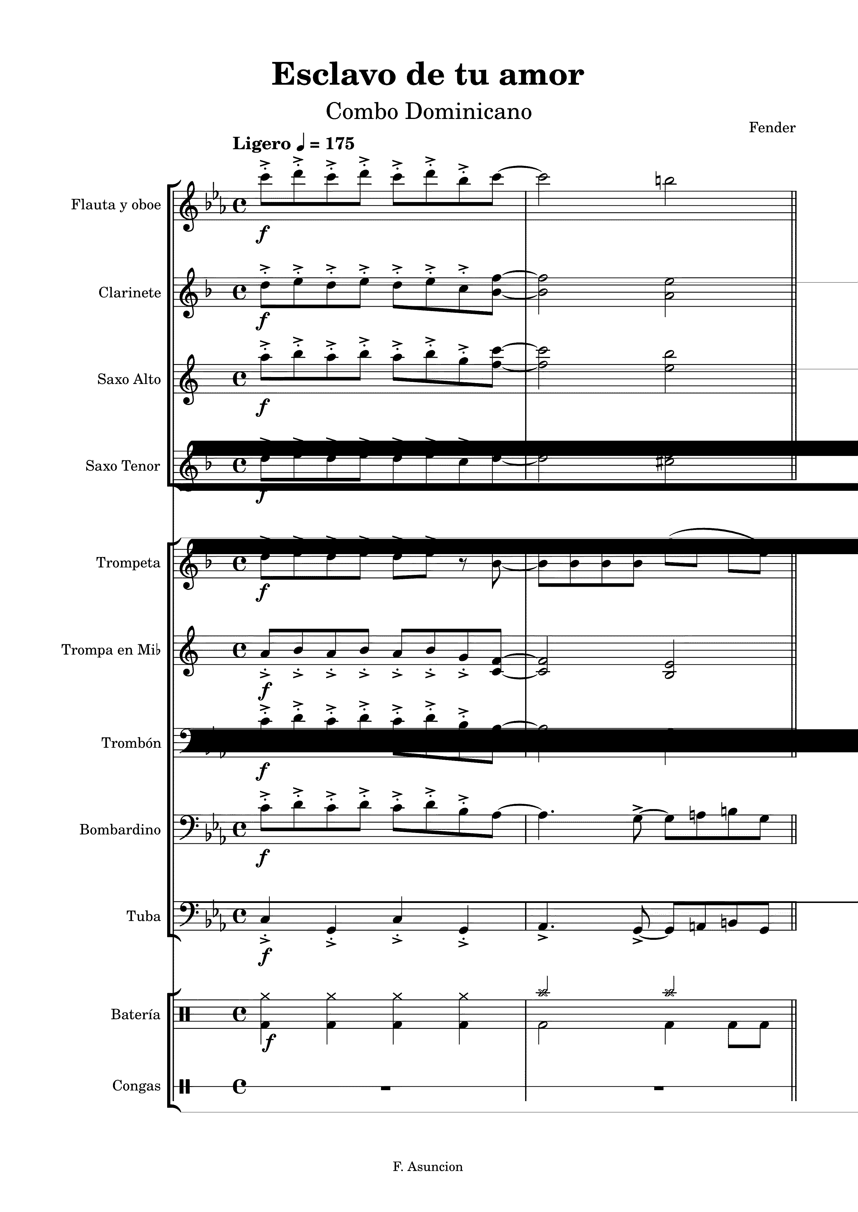Partitura Si Me Falta El Amor