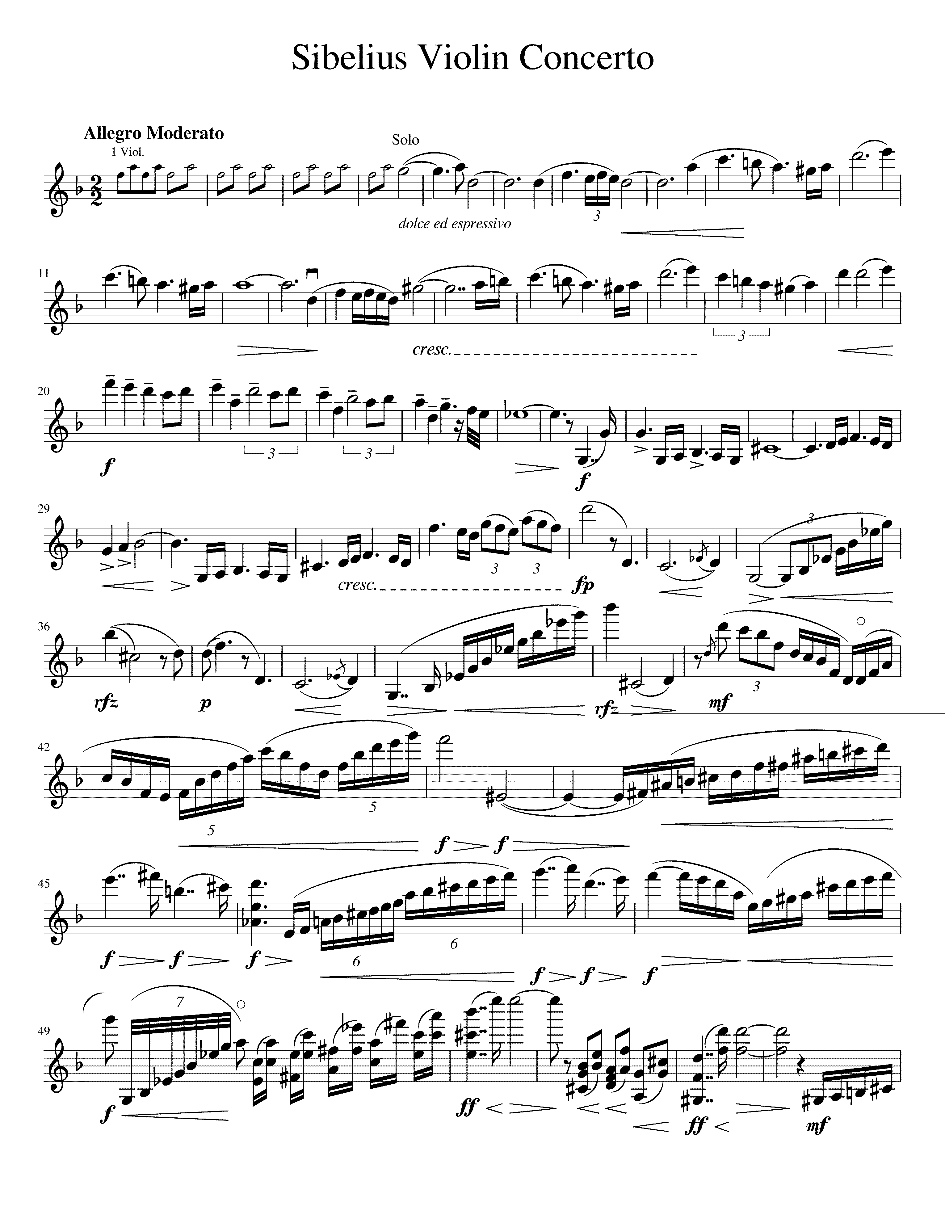 Partitura Sibelius