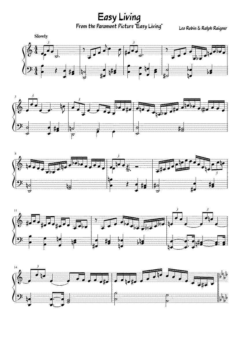 Partitura Signos De