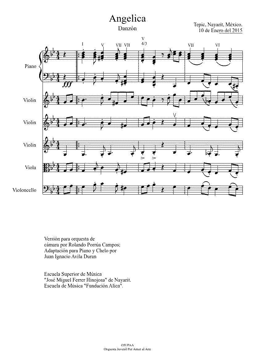 Partitura Signos de Repeticion en Una