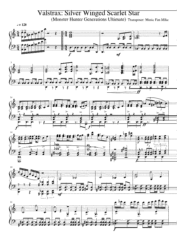 Partitura Sliver