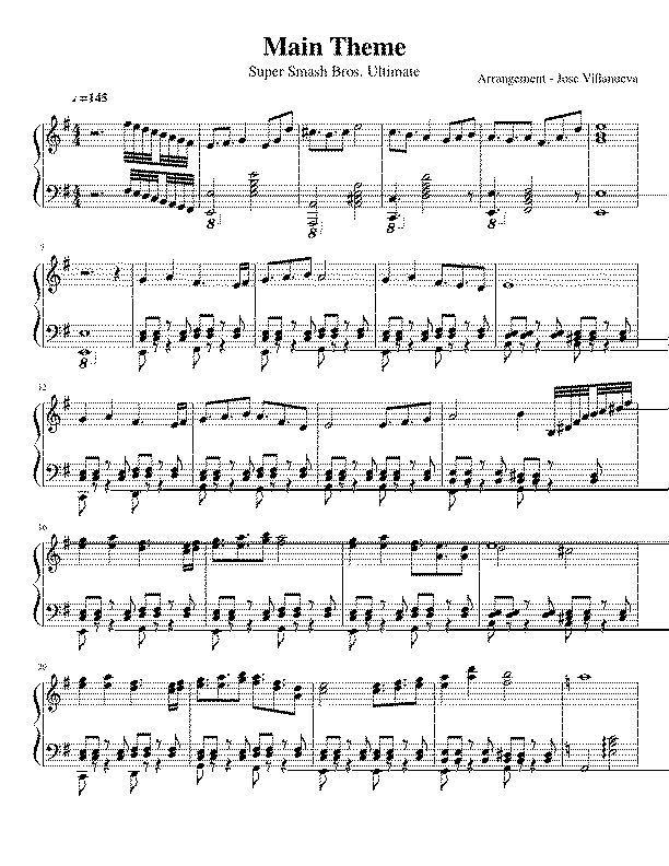 Partitura Smash