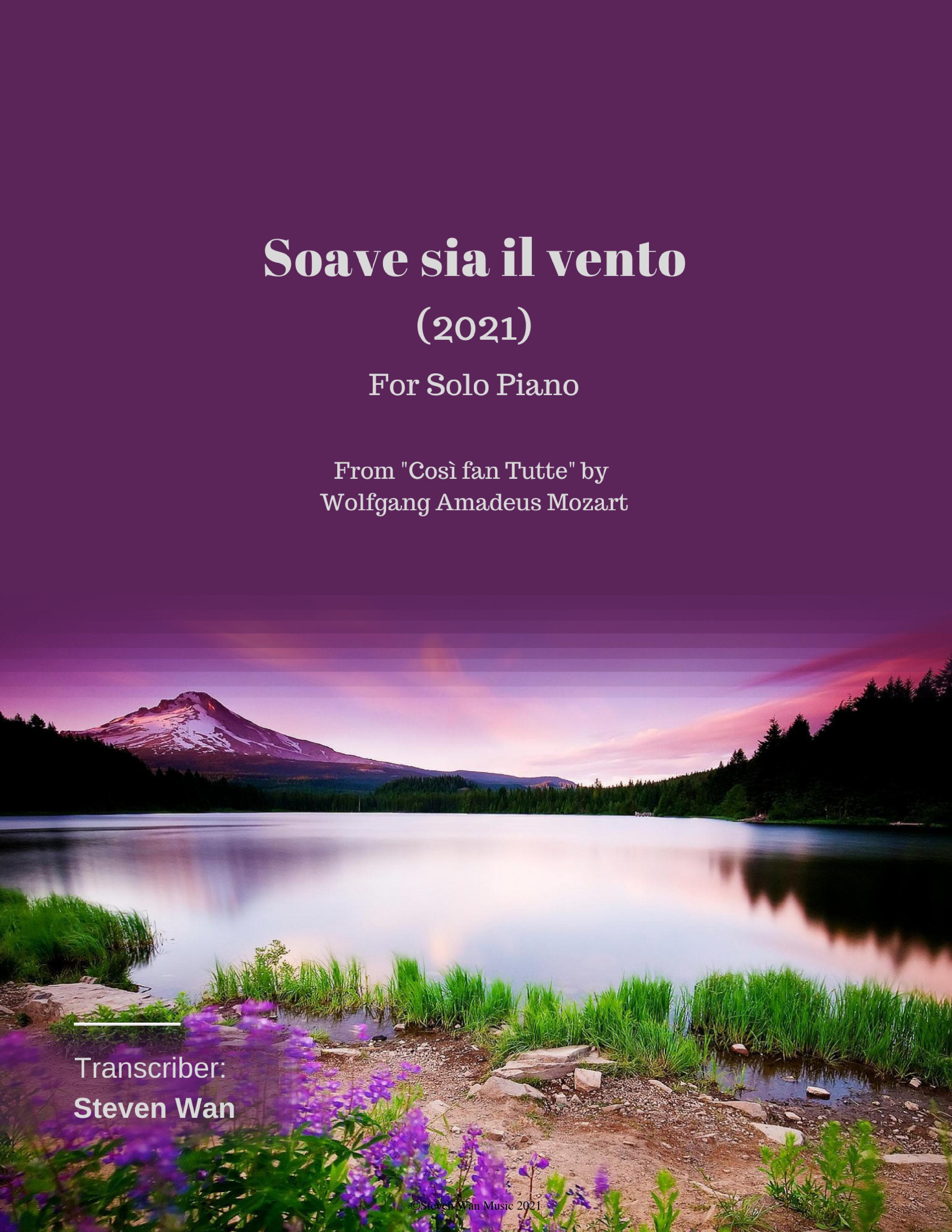 Partitura Soave Sia Il Vento