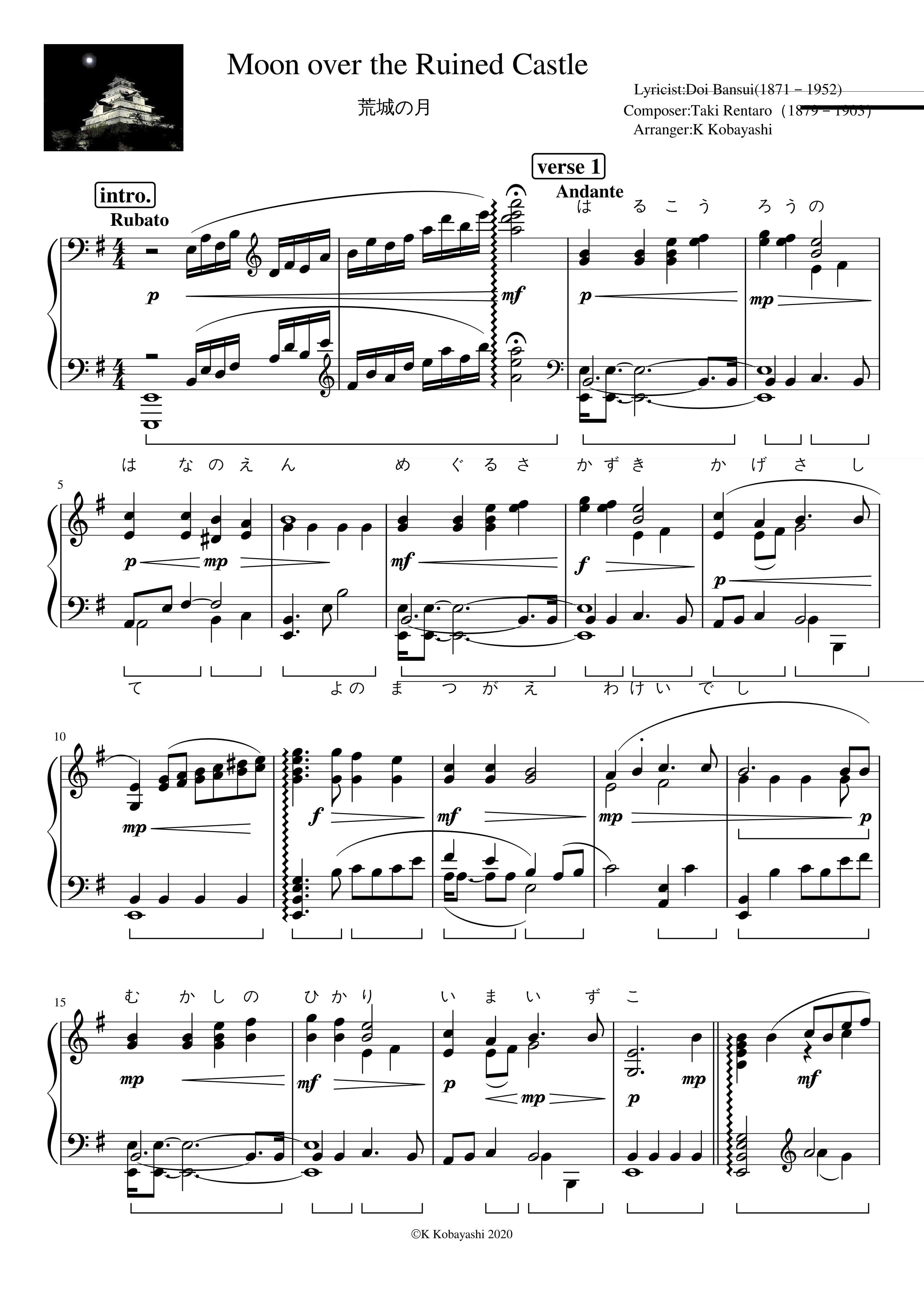 Partitura Taki Taki