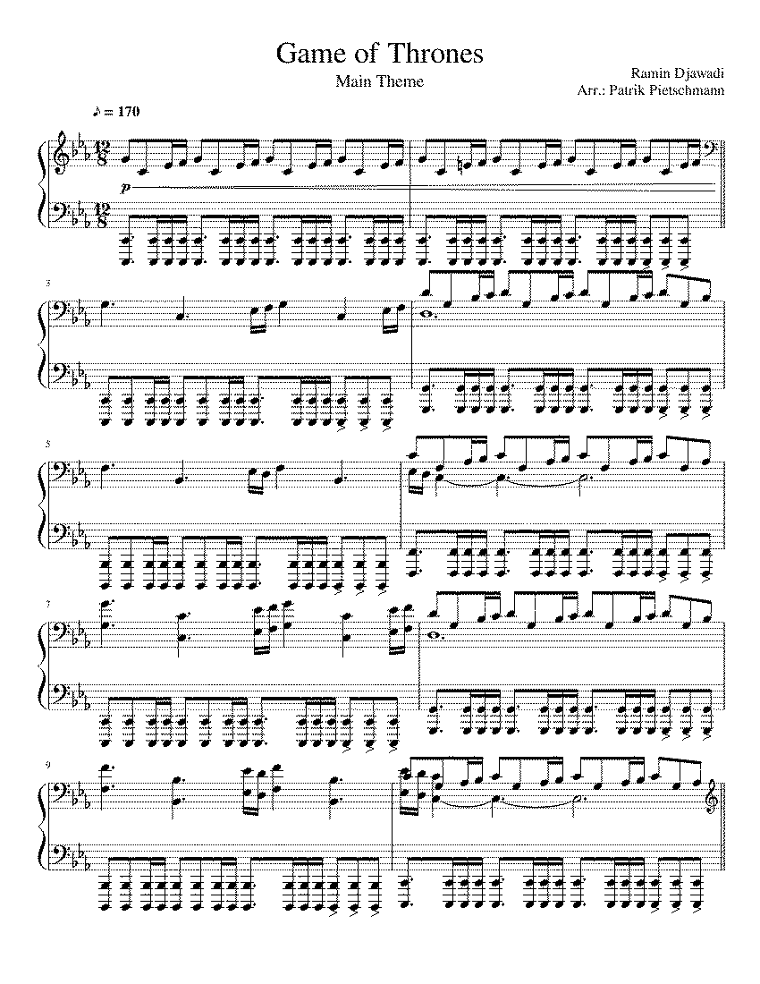 Partitura This Game