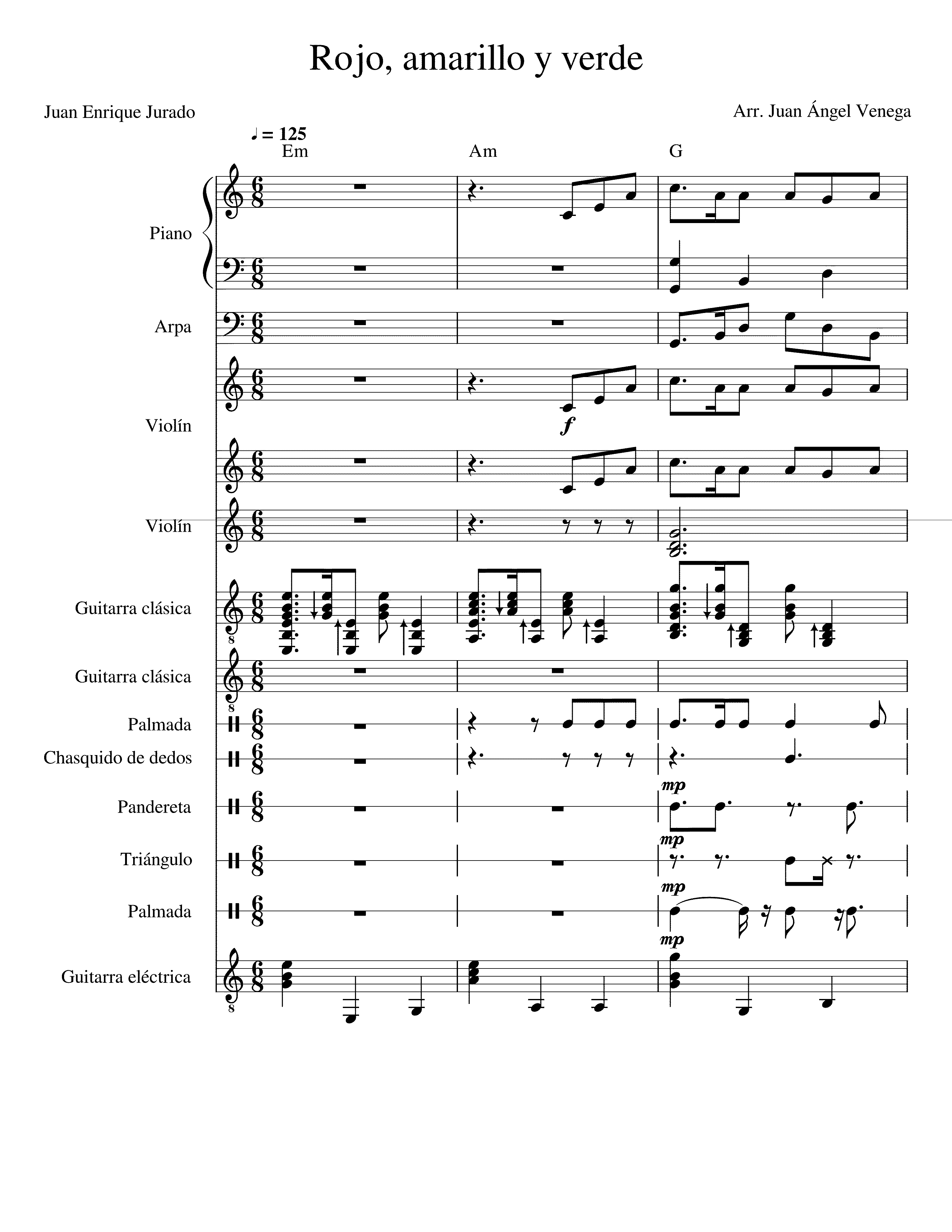 Partitura Todos Queremos Mas