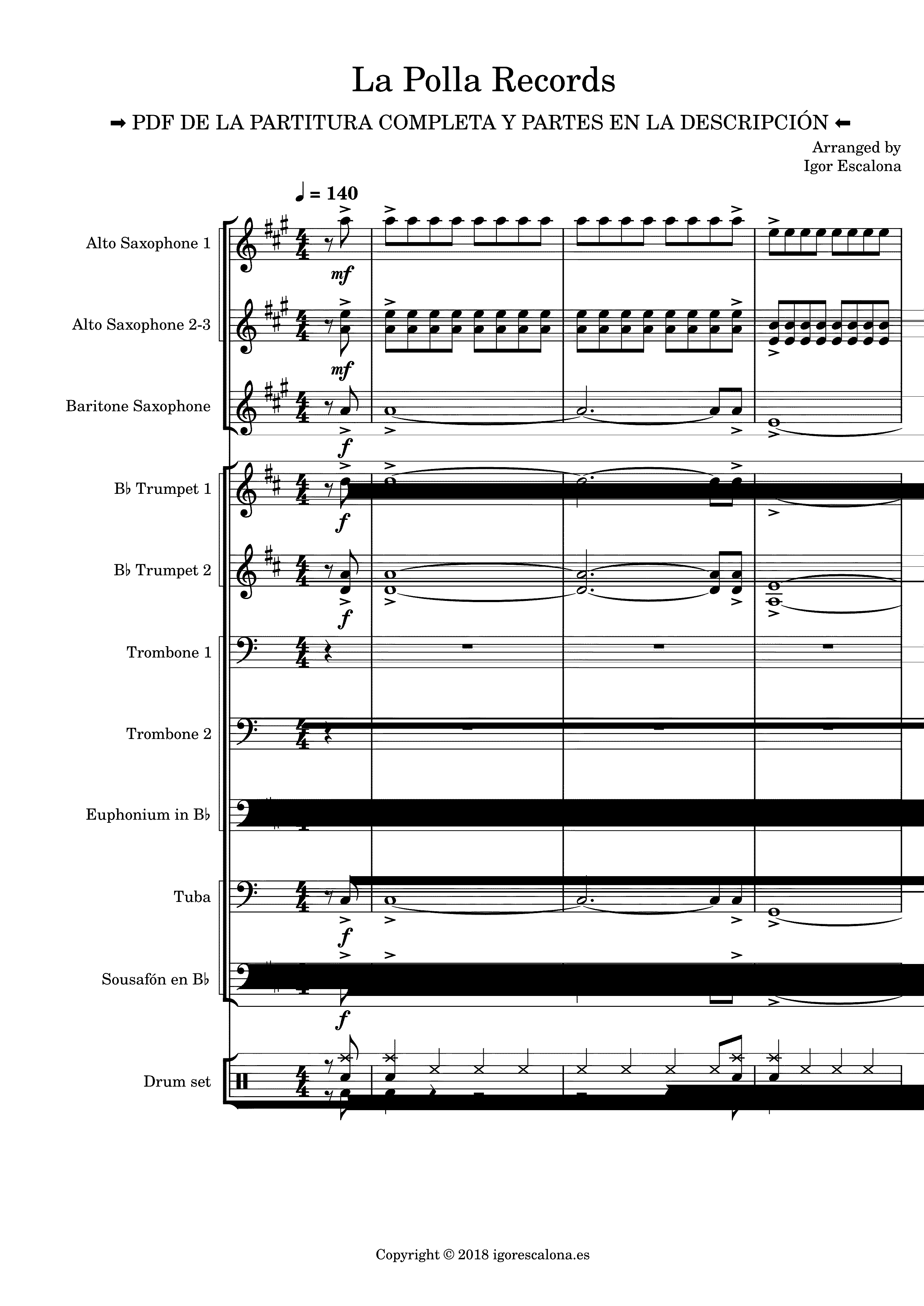 Partitura Txus
