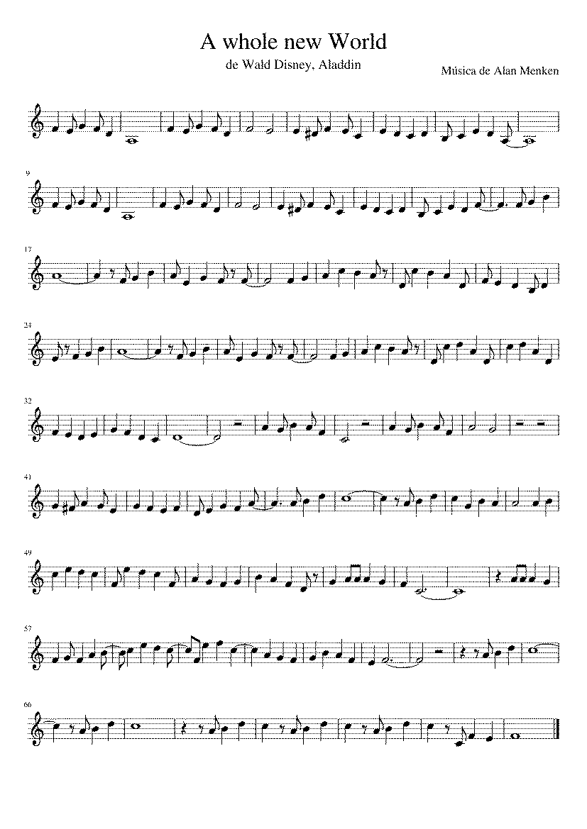 Partitura Un Mundo Ideal
