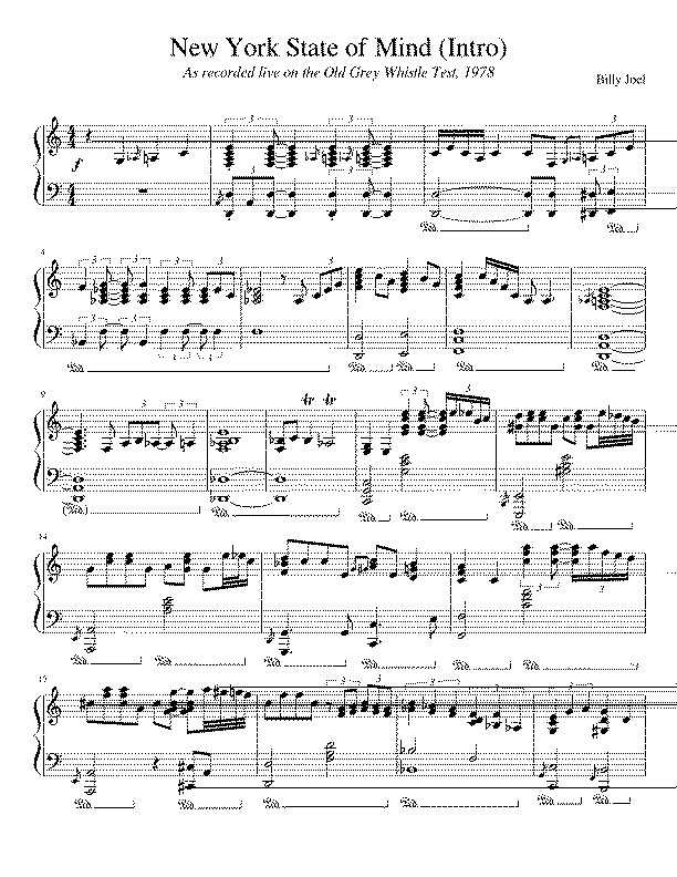 Partitura Whistle