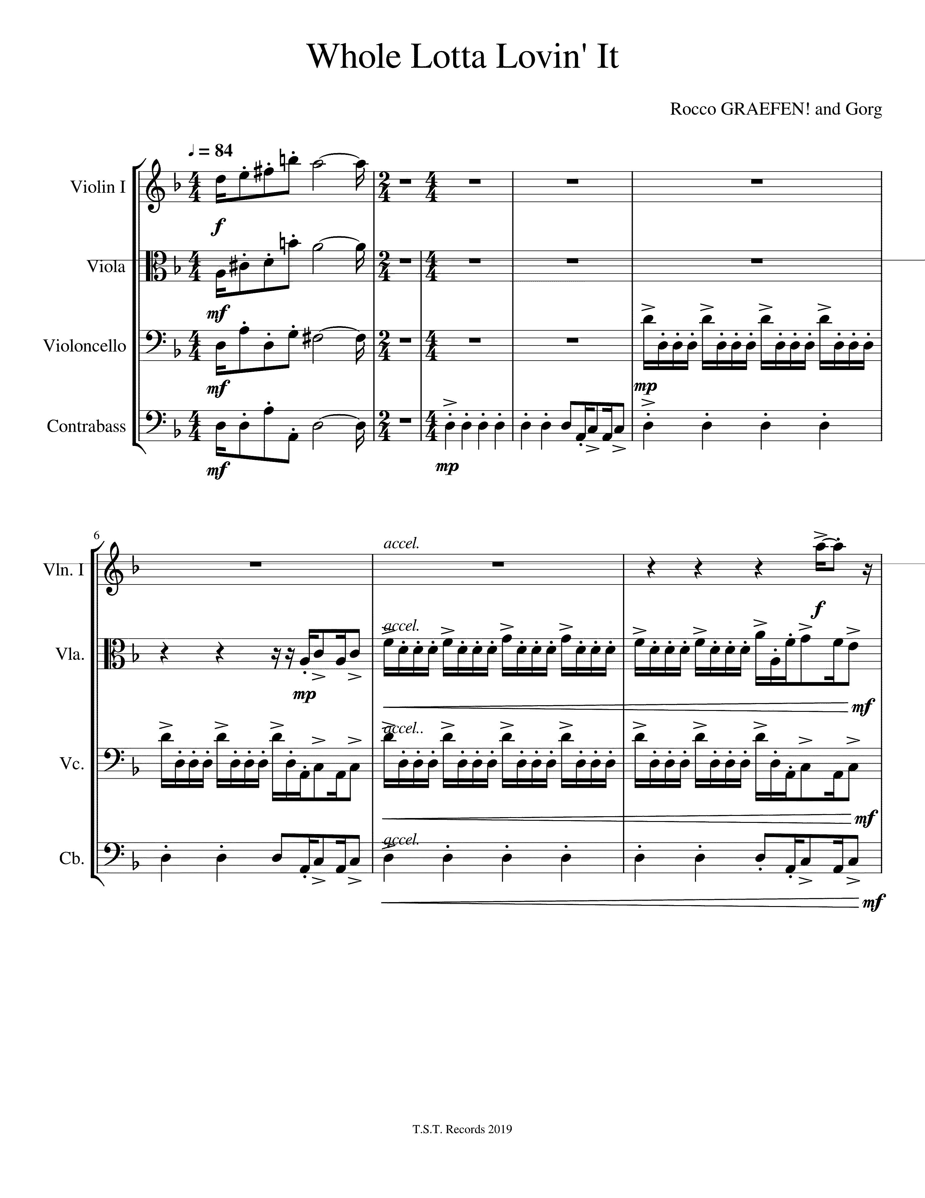 Partitura Whole Lotta Love