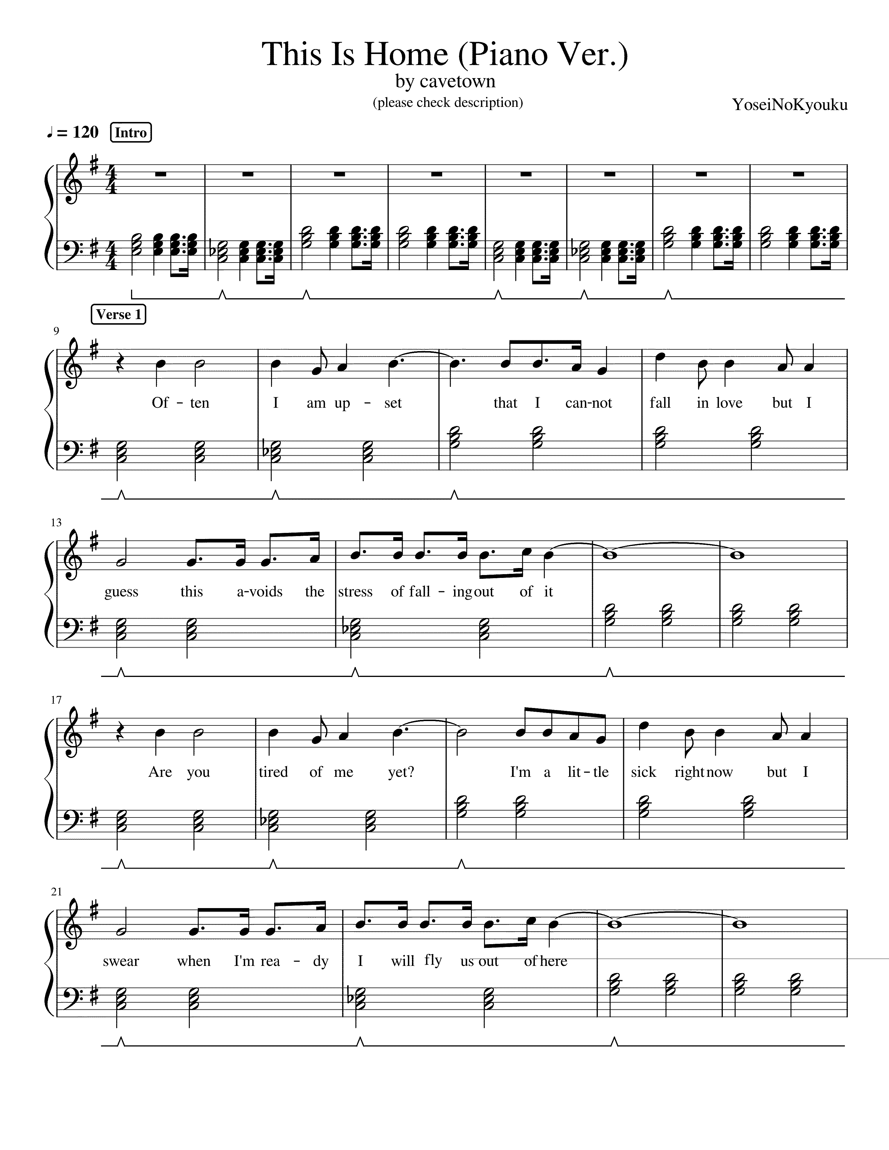 Partitura Work From Home