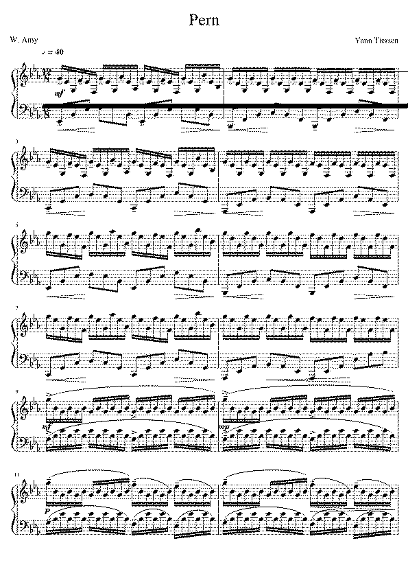 Partitura Yann Tiersen Naval