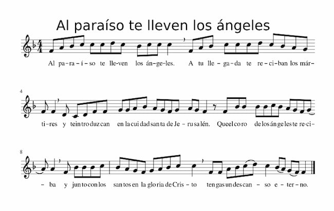 al paraiso te lleven los angeles
